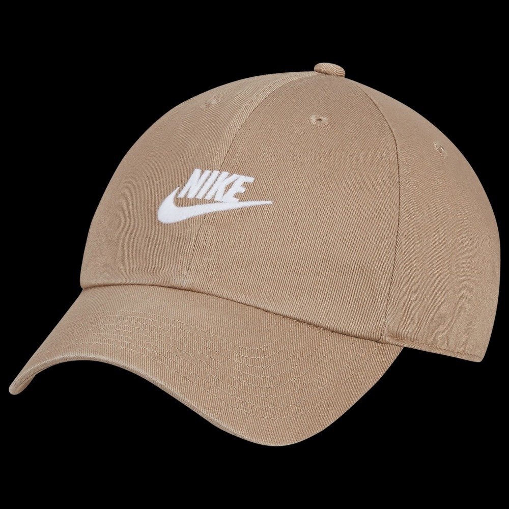 NIKE CLUB  UNISEX ADJUSTABLE HAT - M/L (KHAKI)